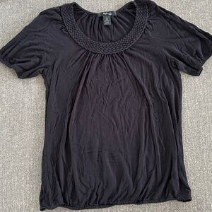 💗Braided Neckline Elastic Band Top